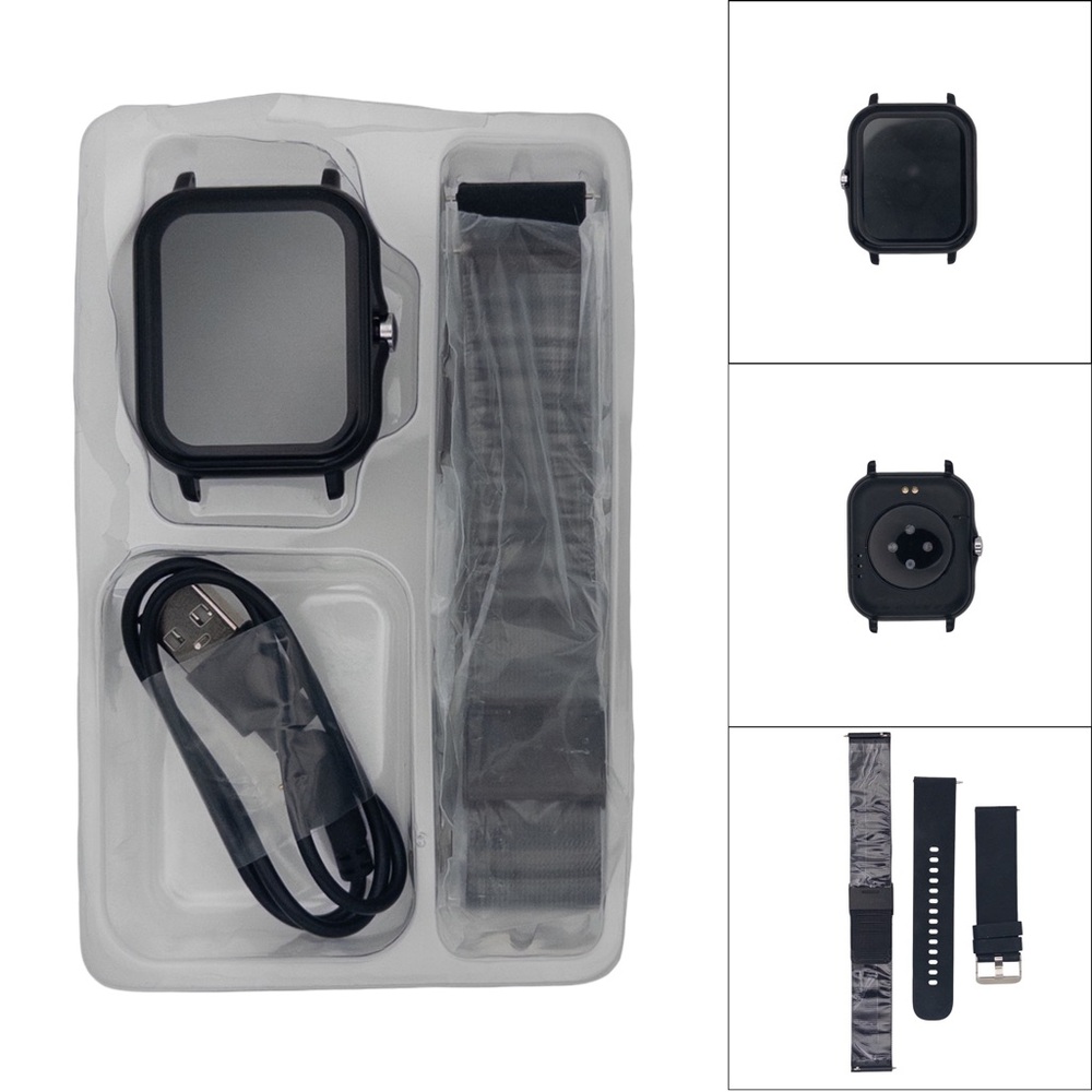New Smartwatch Rose Gold Gold Black Fitness Tracker Watch - Picture 4 of 13